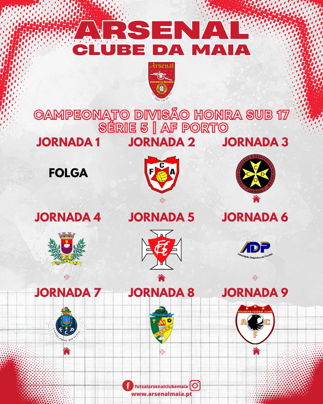 SORTEIO DA DIVISÃO DE HONRA | SUB 17