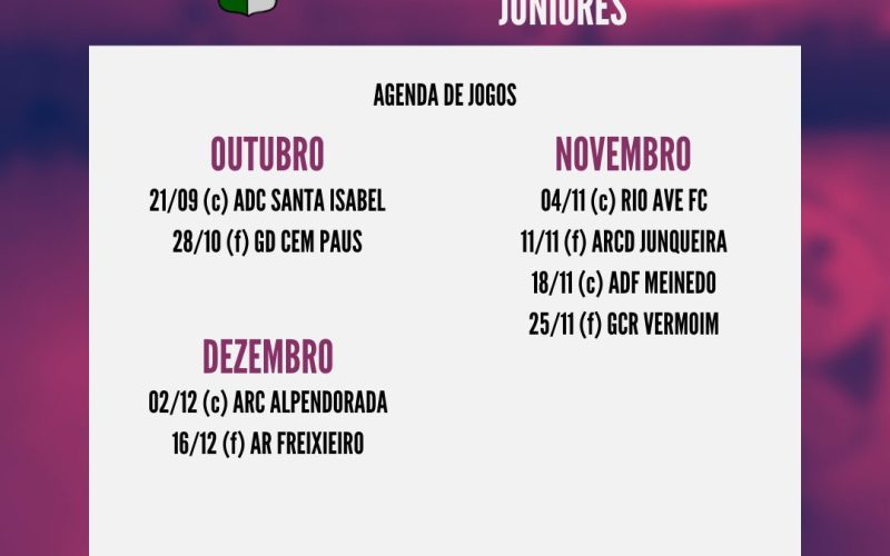 RESULTADOS DOS SORTEIOS DA FORMAÇÃO