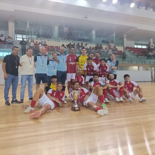 TRI-CAMPEÕES DO TORNEIO MUNICÍPIO DA MAIA