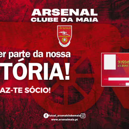 FAZ-TE SÓCIO DO ARSENAL DA MAIA