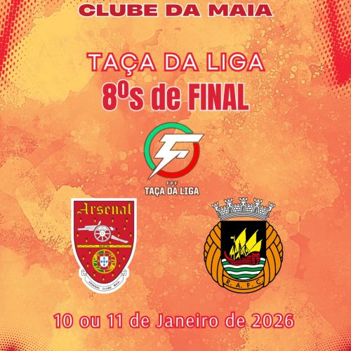 RIO AVE É O ADVERSÁRIO NA TAÇA DA LIGA
