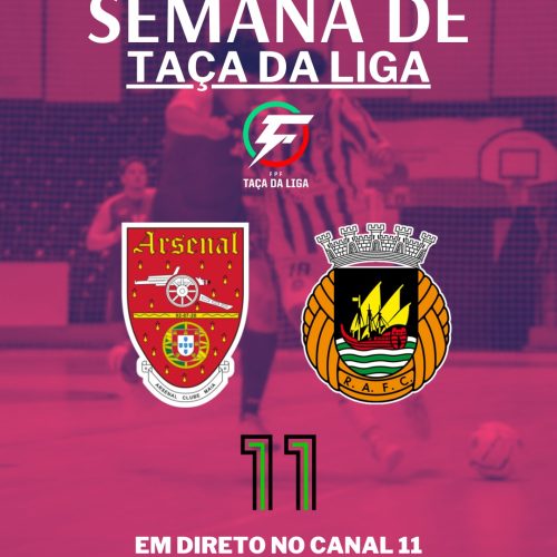 JOGO DA TAÇA DA LIGA NO CANAL 11